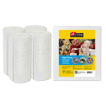 Rigid Wrap™ Plaster Cloth Bulk Pack, 4 X 12-in X 50-ft Roll (20 lb)
